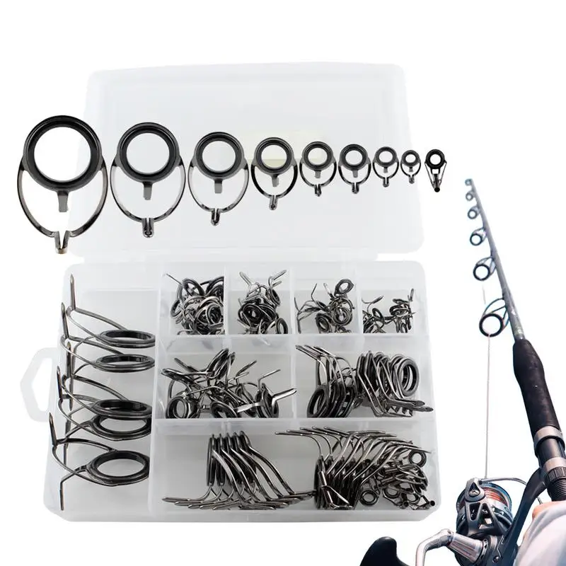 Fishing Pole Repair Kit Fishing Rod Guides Replacement Kit Guide Ring Fishing Rod Eyes Repair Guides Rod Building Supplies For
Fishing Pole Repair Kit Fishing Rod Guides Replacement Kit Guide Ring Fishing Rod Eyes Repair Guides Rod Building Supplies For