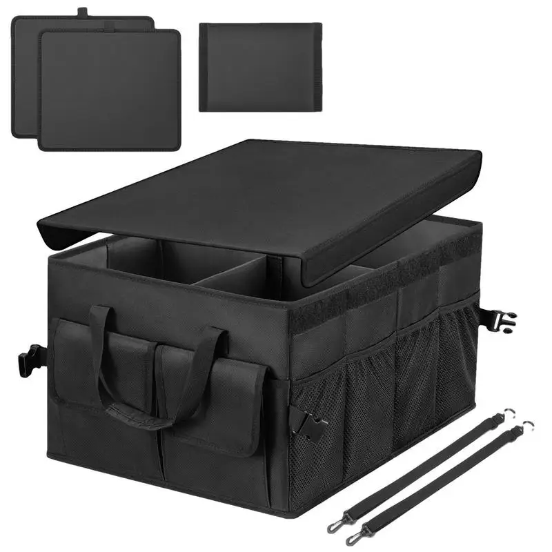 Car Trunk Organizer Box Folding Multifunction Container Tool Top-Quality Oxford Securing Strap Emergency Storage accessories
Car Trunk Organizer Box Folding Multifunction Container Tool Top-Quality Oxford Securing Strap Emergency Storage accessories