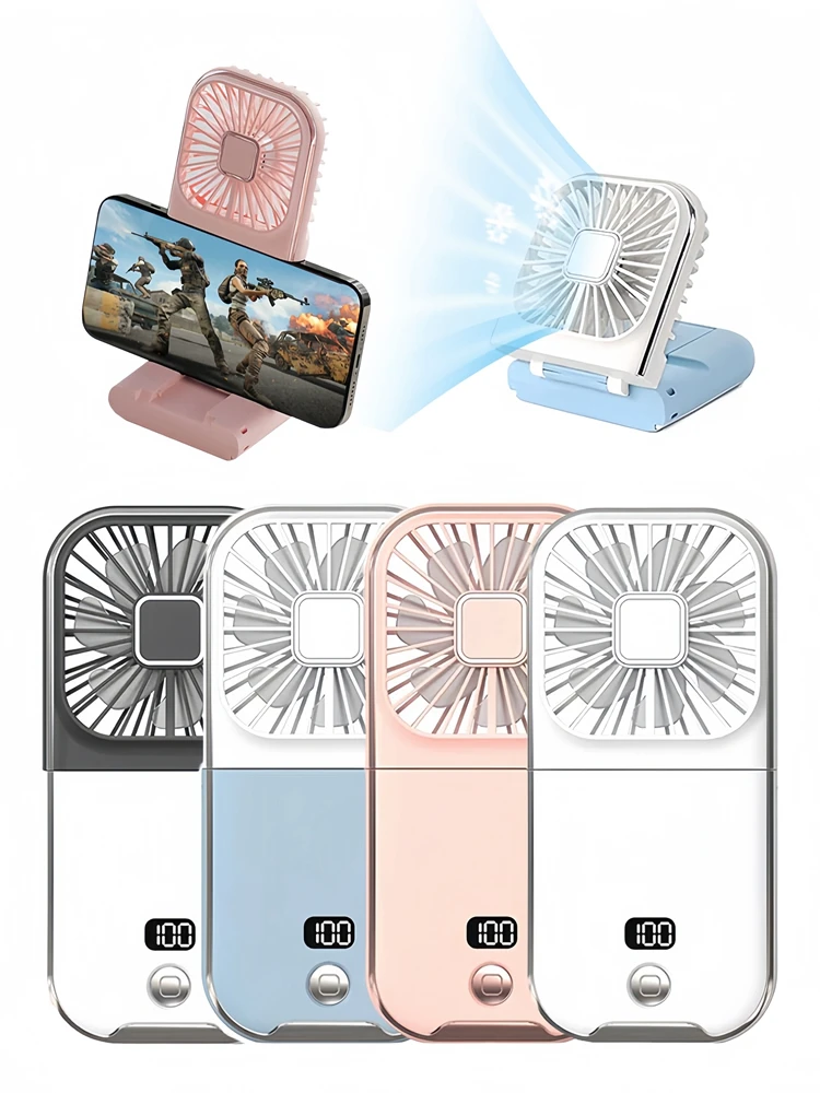 Mini Portable Outdoor Hand Fan Hanging Neck Fan USB Charging 3000mAh Battery Powered 180° Folding Wireless Table Air Cooling Fan
Mini Portable Outdoor Hand Fan Hanging Neck Fan USB Charging 3000mAh Battery Powered 180° Folding Wireless Table Air Cooling Fan