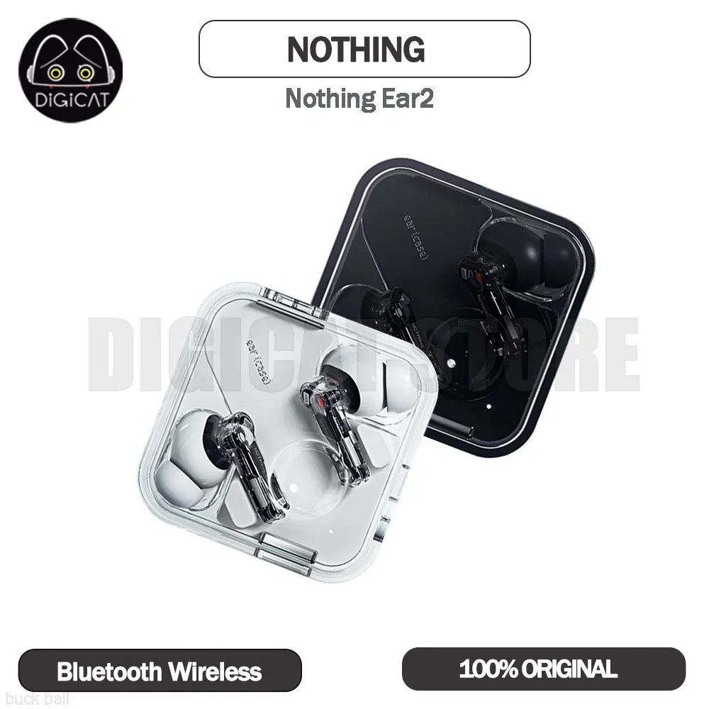 

Ear 2 Bluetooth Wireless Earbuds Dynamic Ear 1 Earphones In-Ear Ergonomic Design Headset Hi-Res ANC Noise Reduction Bass Gifts