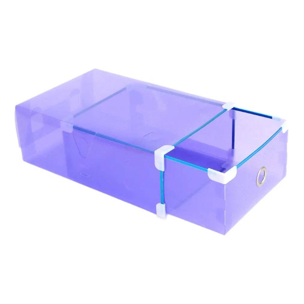 

Daily Dustproof Shoe Box Transparent Simple Drawer Type Thick Clamshell Transparent Shoe Box Pp Plastic Storage Shoe Box