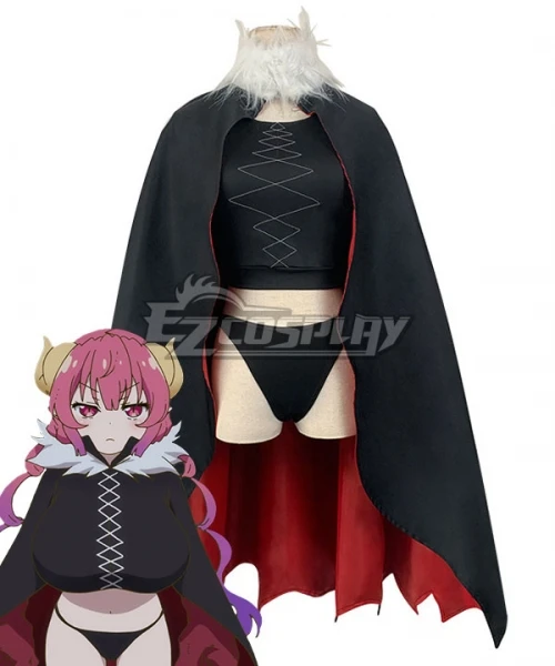 Женский костюм бикини Miss Kobayashi's Dragon Maid Ilulu, накидка для вечевечерние НКИ на Хэллоуин, Рождественский костюм для косплея E001
Женский костюм бикини Miss Kobayashi's Dragon Maid Ilulu, накидка для вечевечерние НКИ на Хэллоуин, Рождественский костюм для косплея E001