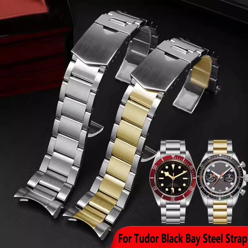 Ремешок из нержавеющей стали для наручных часов Tudor Black Bay 79230 79730 с маленькими красными и синими цветами, 22 мм
Ремешок из нержавеющей стали для наручных часов Tudor Black Bay 79230 79730 с маленькими красными и синими цветами, 22 мм