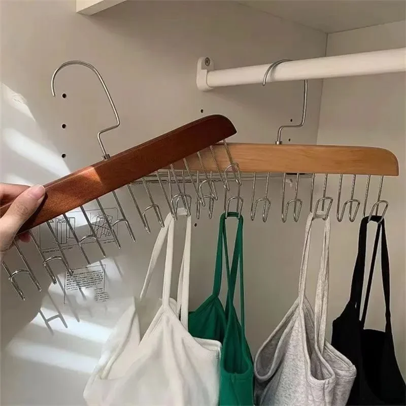 1pc Multifunctional Wooden Belt Hanger Women Storage Bra Hanger Sturdy & Durable Tie Belt Case For Beanie Scarfs Closet Supplies
1pc Multifunctional Wooden Belt Hanger Women Storage Bra Hanger Sturdy & Durable Tie Belt Case For Beanie Scarfs Closet Supplies