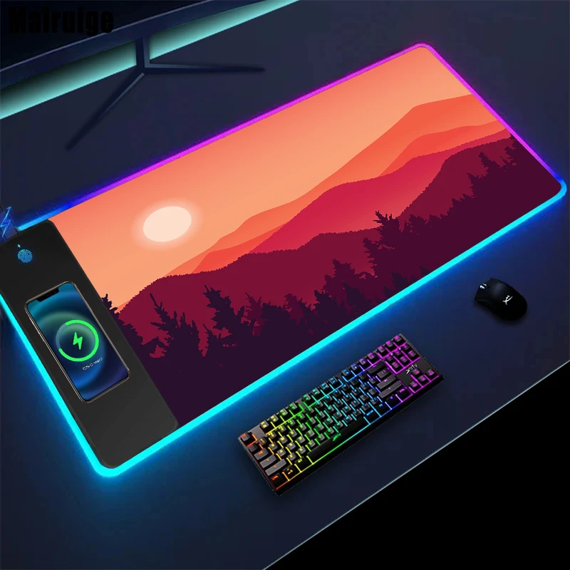 Компьютерный коврик для мыши Mairuige RGB, с природным пейзажем, игровой Настольный коврик для ПК, игровой Настольный коврик Rgb, подставка для запястья
Компьютерный коврик для мыши Mairuige RGB, с природным пейзажем, игровой Настольный коврик для ПК, игровой Настольный коврик Rgb, подставка для запястья
