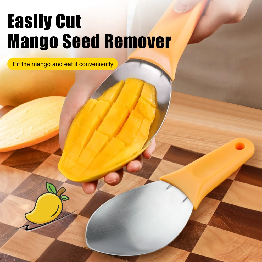 Multifunctional Fruit Spoon Mango Slicer Cutter Watermelon Cutting Knife Avocado Dicing Tools Mango Diced Scoop Kitchen Gadgets
Multifunctional Fruit Spoon Mango Slicer Cutter Watermelon Cutting Knife Avocado Dicing Tools Mango Diced Scoop Kitchen Gadgets
