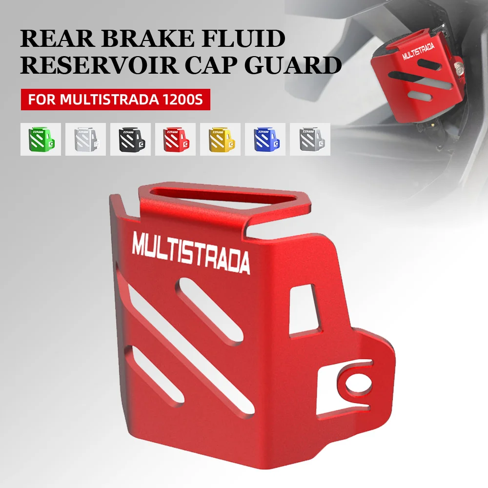 For Ducati MTS1100 Multistrada 1200S GT 1260 CNC Motorcycle Accessories Rear Brake Fluid Tank Reservoir Guard Cover Protector
For Ducati MTS1100 Multistrada 1200S GT 1260 CNC Motorcycle Accessories Rear Brake Fluid Tank Reservoir Guard Cover Protector