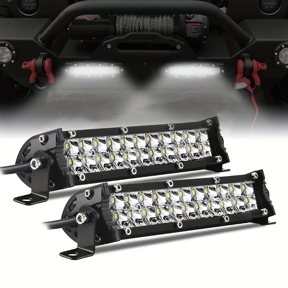 1PC 7" LED Waterproof Pod Light Bar For Truck ATV UTV Jeep Boat Trailer Car Off-Road Driving Fog Pods Front Bumper Grille Lamp
1PC 7" LED Waterproof Pod Light Bar For Truck ATV UTV Jeep Boat Trailer Car Off-Road Driving Fog Pods Front Bumper Grille Lamp