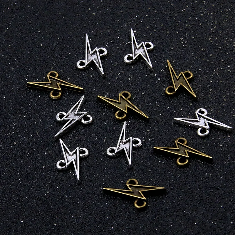 60pcs 10*16mm 2020 New Product Two Color Lightning Metal Alloy MINI Connectors For DIY Jewelry Making Handmade Craft
60pcs 10*16mm 2020 New Product Two Color Lightning Metal Alloy MINI Connectors For DIY Jewelry Making Handmade Craft
