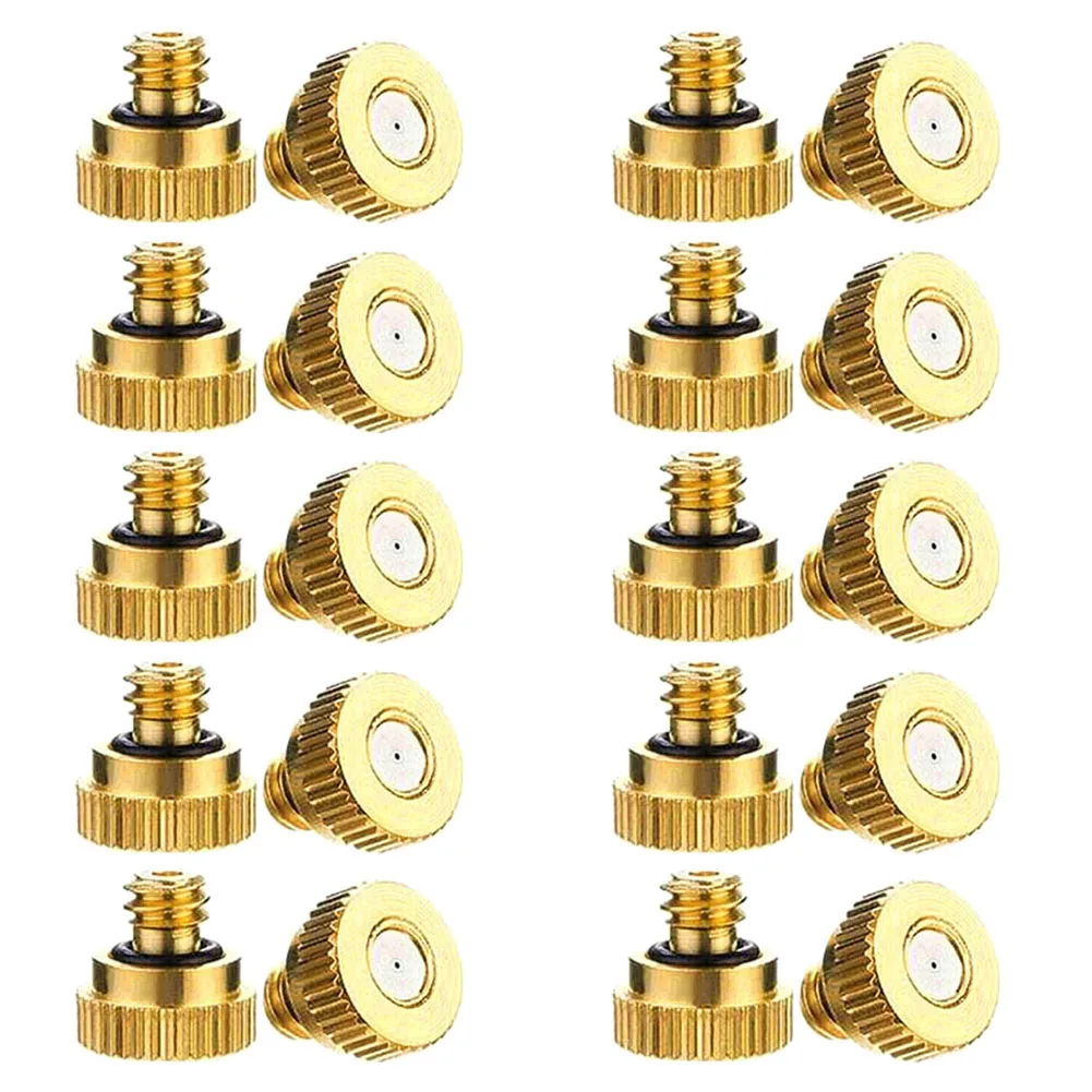 Excellent Misting Effect Garden Sprinkler Mister Outdoor Cooling Brass Misting Nozzles Brass Misting Nozzles Easy Maintenance
Excellent Misting Effect Garden Sprinkler Mister Outdoor Cooling Brass Misting Nozzles Brass Misting Nozzles Easy Maintenance