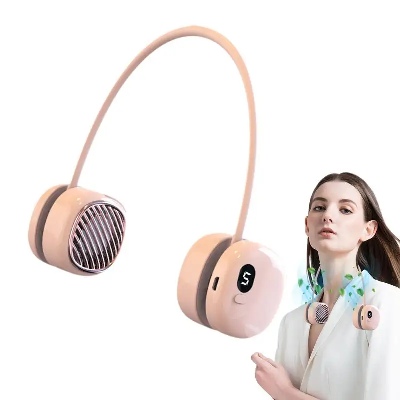 Bladeless Fan Neck Mini Bladeless Neck Cooler Fan Personal 5-Speed Foldable Fan Small Over-The-Neck Cooling Fan For Travel
Bladeless Fan Neck Mini Bladeless Neck Cooler Fan Personal 5-Speed Foldable Fan Small Over-The-Neck Cooling Fan For Travel