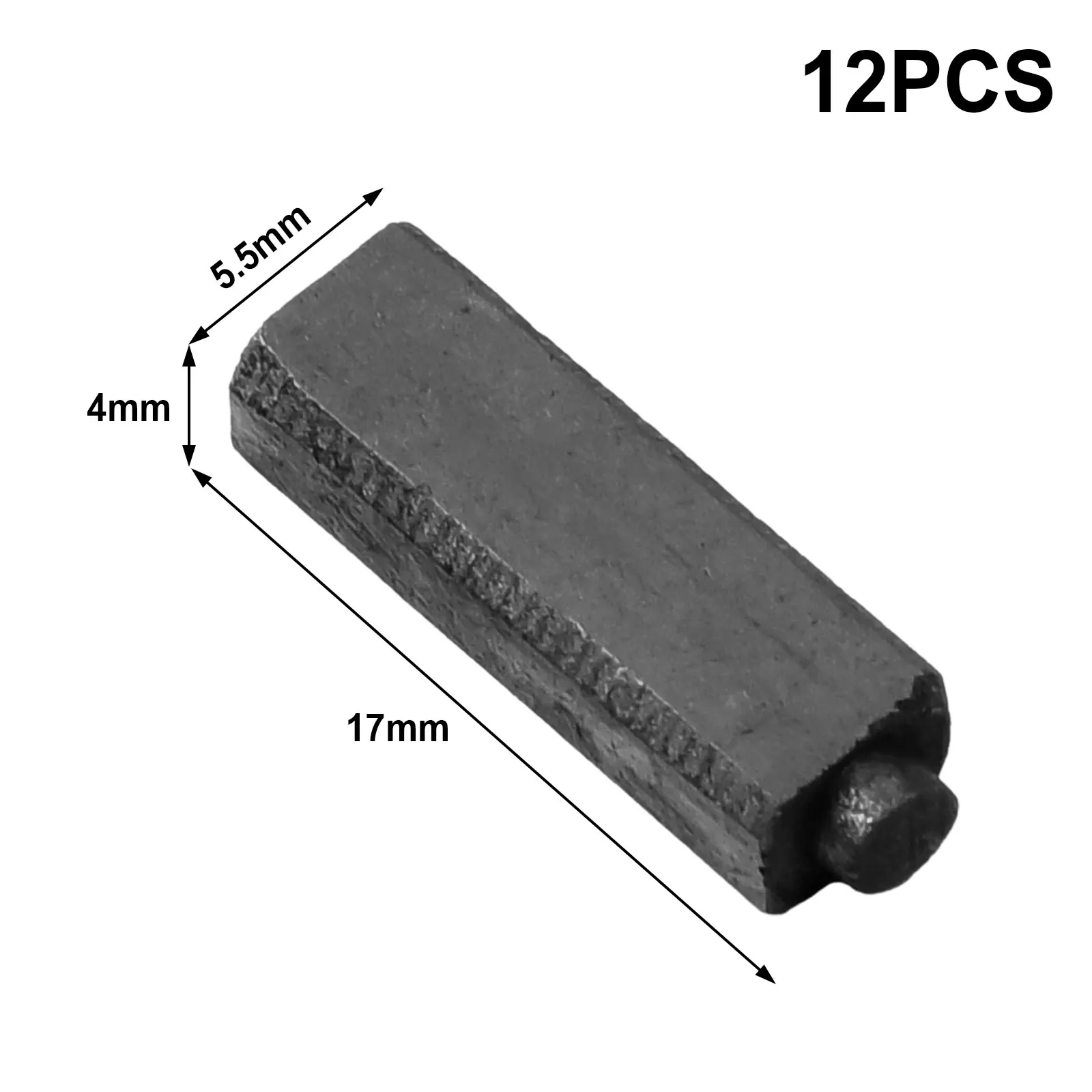 12pcs 4x5.5x17mm Carbon Brushes Motor Carbon Brush For Anchor Engine Electric Hair Dryer High Power Tool Accessories
12pcs 4x5.5x17mm Carbon Brushes Motor Carbon Brush For Anchor Engine Electric Hair Dryer High Power Tool Accessories