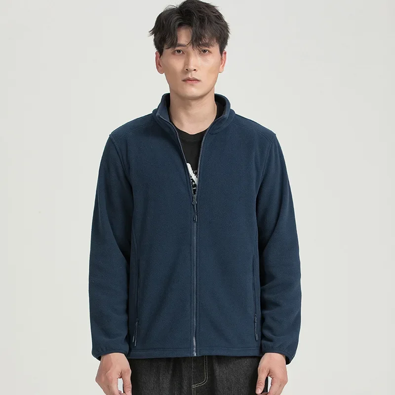 2023 Autumn new fleece jacket men's thick and warm 320g composite fleece jacket standing collar cardigan outdoor clothing
2023 Autumn new fleece jacket men's thick and warm 320g composite fleece jacket standing collar cardigan outdoor clothing