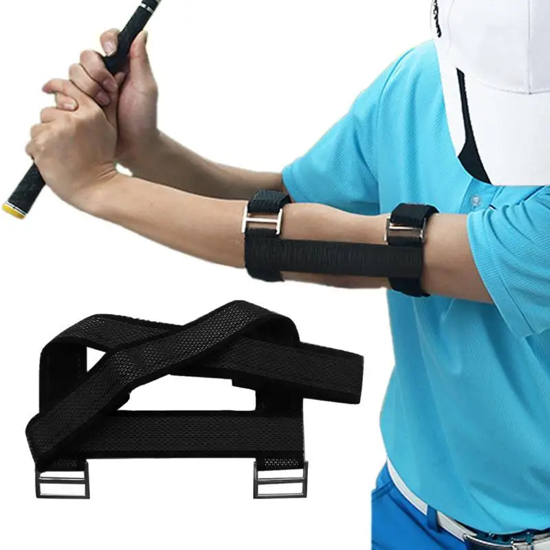 

Golf Swing Training Elbow Brace Golf Arm Sleeves For Men Comfortable Adjustable Golf Curved Arm Brace Enhances Golf Practice