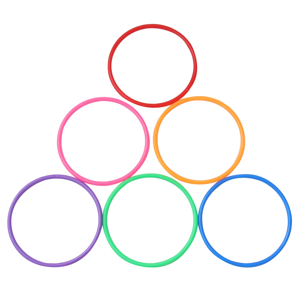 Plastic Toss Rings Kids Ring Toss Game for Carnival Garden Backyard Outdoor Games (Random Color)
Plastic Toss Rings Kids Ring Toss Game for Carnival Garden Backyard Outdoor Games (Random Color)