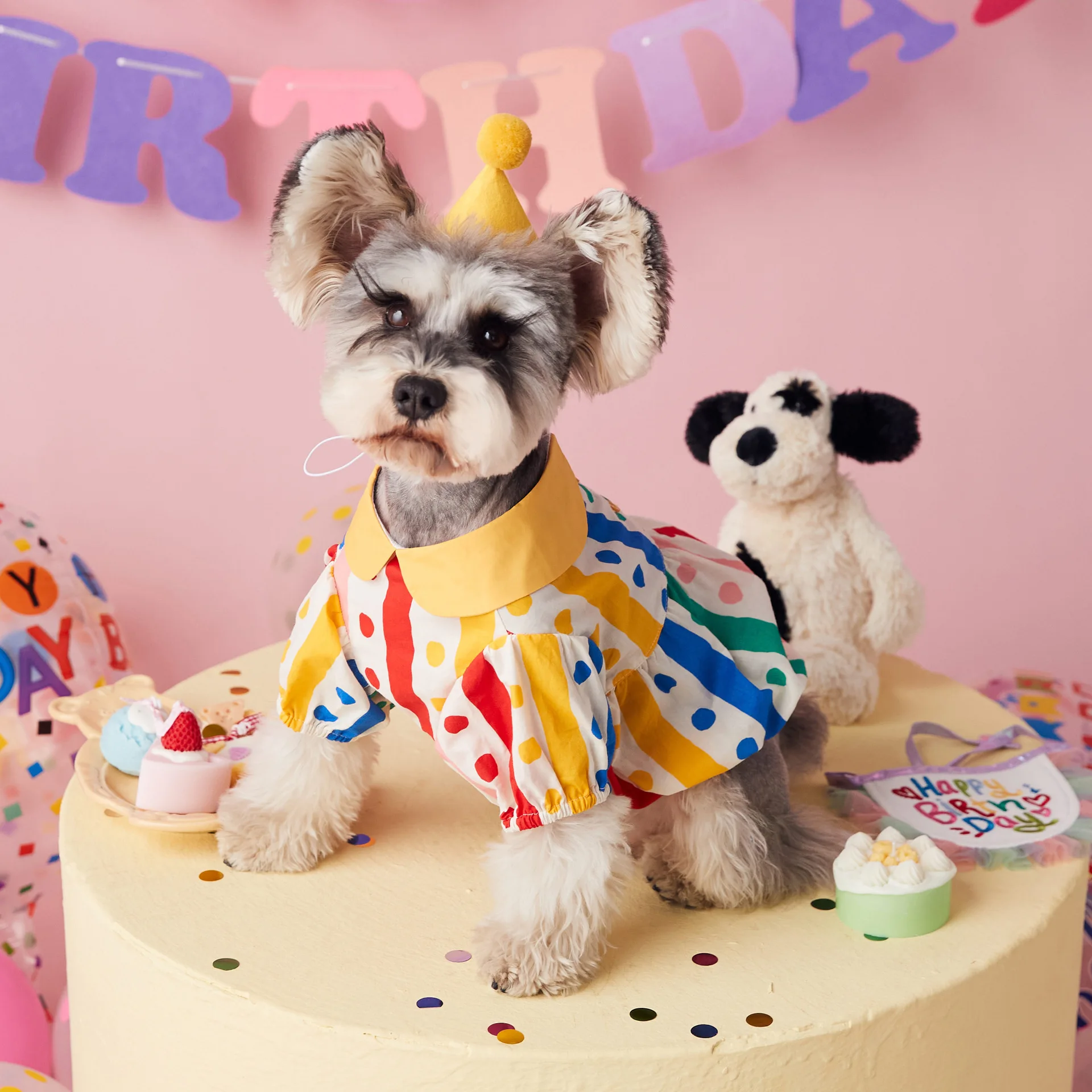Thin Polka Dot Pet Clothes, Dog Clothes, Cute Marquis, Yorkshire, Schnauzer, Small Body, Summer
Thin Polka Dot Pet Clothes, Dog Clothes, Cute Marquis, Yorkshire, Schnauzer, Small Body, Summer