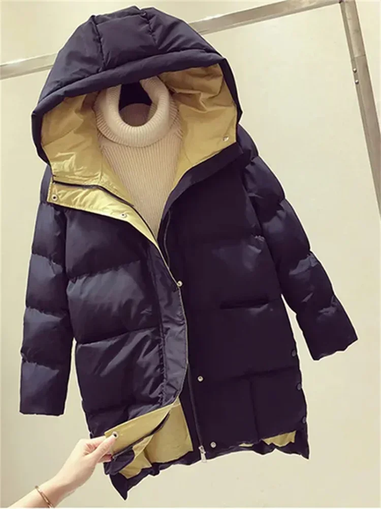 New in Women's Quilted Coat Women's Winter Jacket 2023 Elegant Hoodie Female Down Parkas Thickened Insulation Woman Clothing
New in Women's Quilted Coat Women's Winter Jacket 2023 Elegant Hoodie Female Down Parkas Thickened Insulation Woman Clothing
