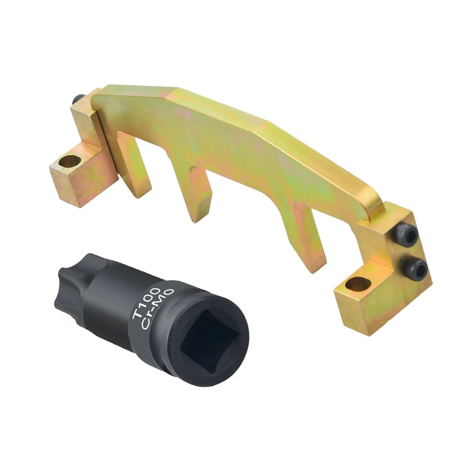 Camshaft Locking Tool Camshaft Holder Professional with T100 Camshaft Socket Engine Timing Tool for Mercedes-benz M271 E260
Camshaft Locking Tool Camshaft Holder Professional with T100 Camshaft Socket Engine Timing Tool for Mercedes-benz M271 E260
