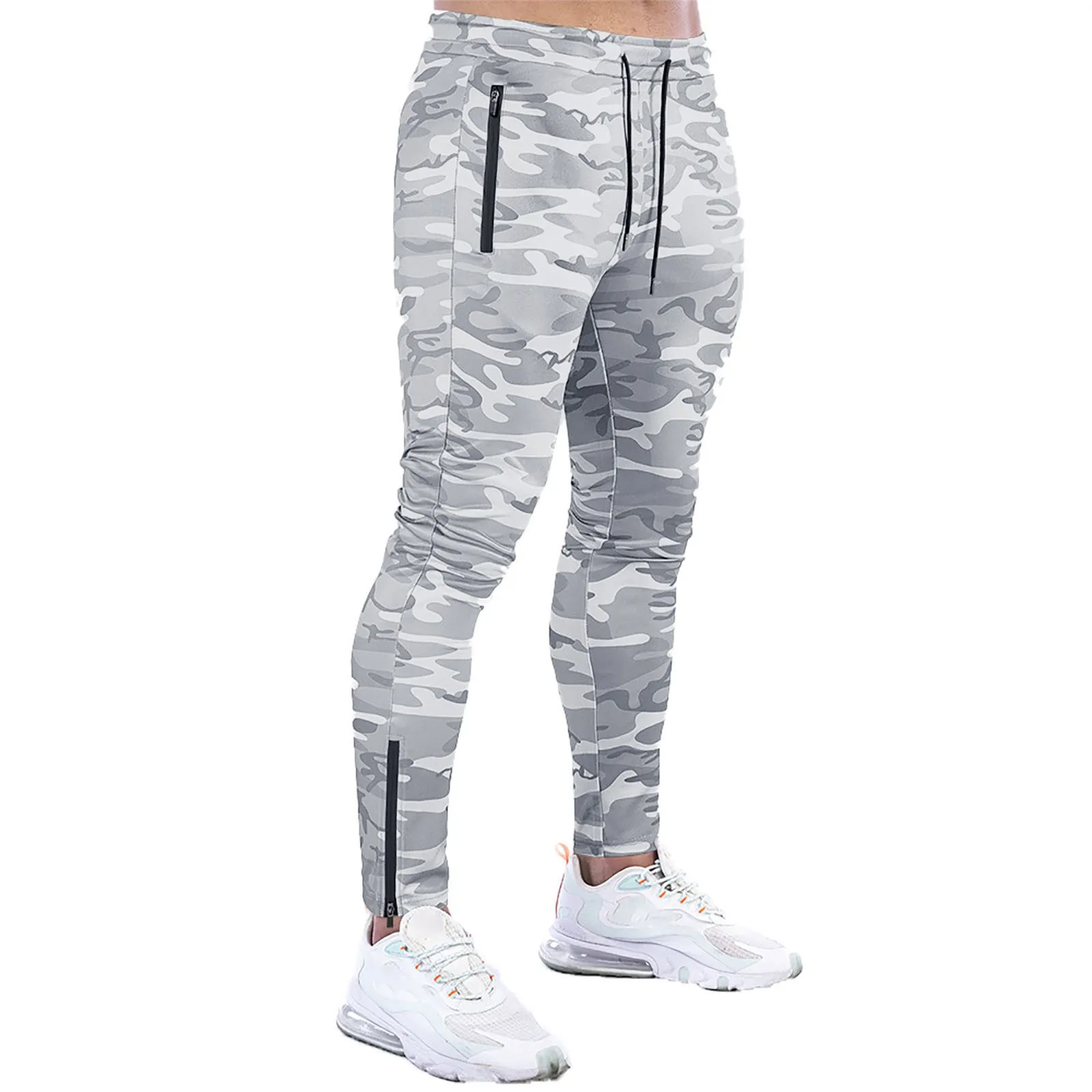 Big And Tall Pants Men's Camouflage Sport Workout Jogging Pants With Zipper Pocket And Pull Rope 
Big And Tall Pants Men's Camouflage Sport Workout Jogging Pants With Zipper Pocket And Pull Rope