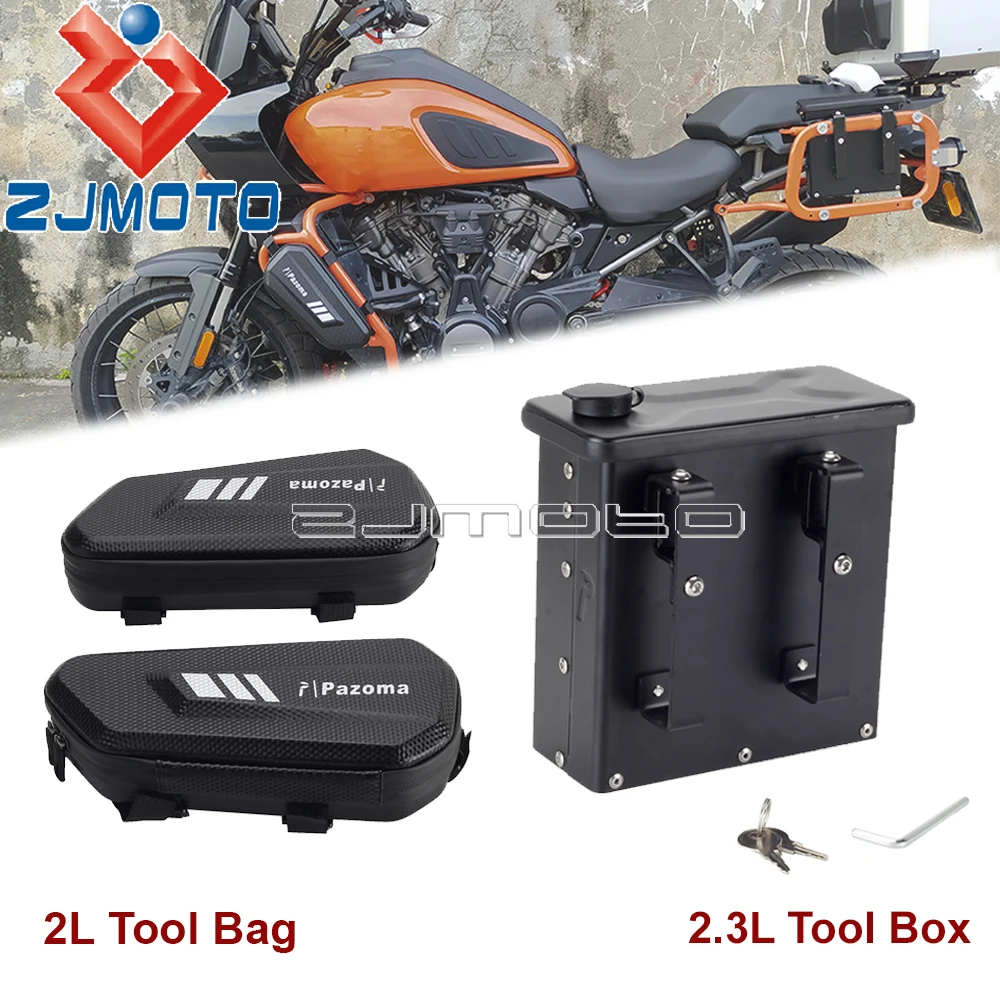 Защитная крышка двигателя, подвесная сумка, 2 л, жесткий корпус для Harley Pan America 1250 RA1250 S 2021 + алюминиевый ящик для инструментов л
Защитная крышка двигателя, подвесная сумка, 2 л, жесткий корпус для Harley Pan America 1250 RA1250 S 2021 + алюминиевый ящик для инструментов л