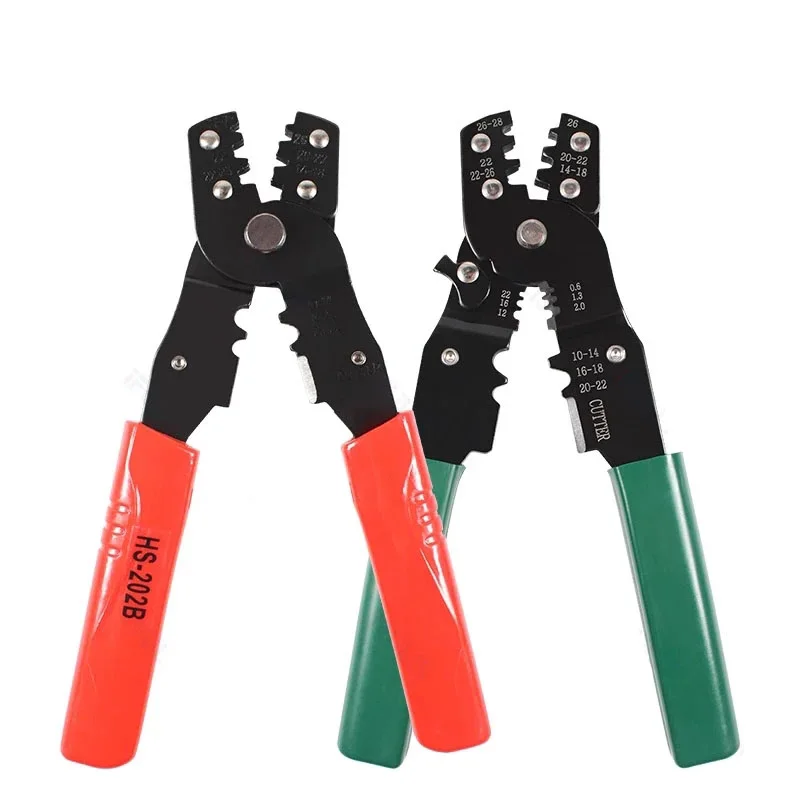 

Mini Multifunction Pliers Crimper Stripper Cutter Crimping Stripping Cutting Tools DuPont Insulation Tube Terminals