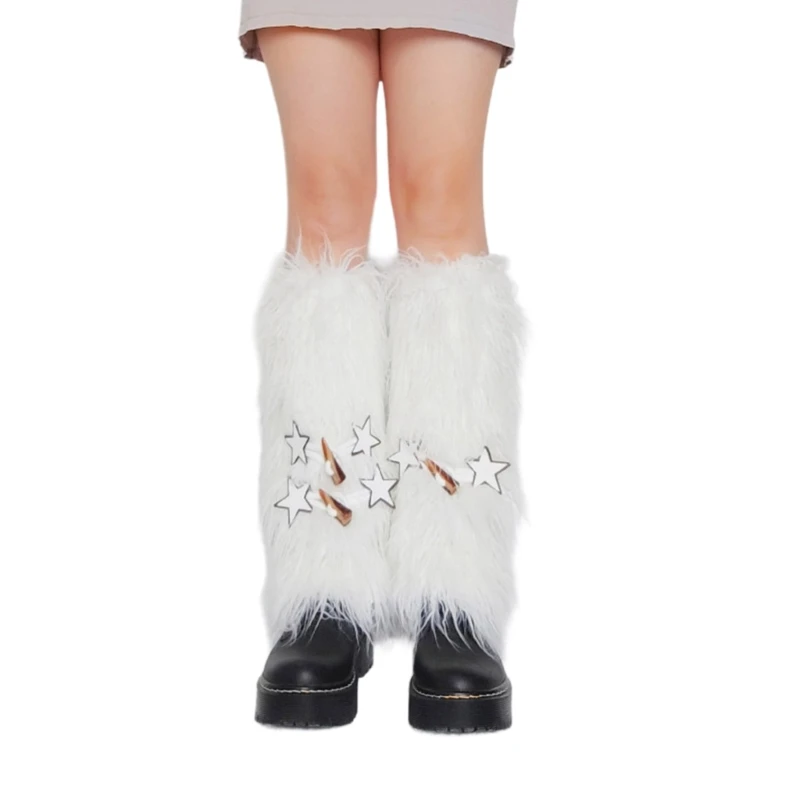 Women Furs Leg Warmer Winter Furry Long Boot Cuffs Fuzzy Shoe Cover Party Costume for Holiday Festival Performances Play
Women Furs Leg Warmer Winter Furry Long Boot Cuffs Fuzzy Shoe Cover Party Costume for Holiday Festival Performances Play