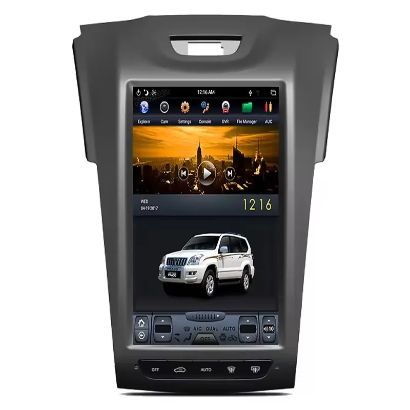 Vertical Screen GPS Navigation Multimedia Stereo DVD Player Android Car Radio for Isuzu D-MAX DMAX S10 Tesla Style
Vertical Screen GPS Navigation Multimedia Stereo DVD Player Android Car Radio for Isuzu D-MAX DMAX S10 Tesla Style