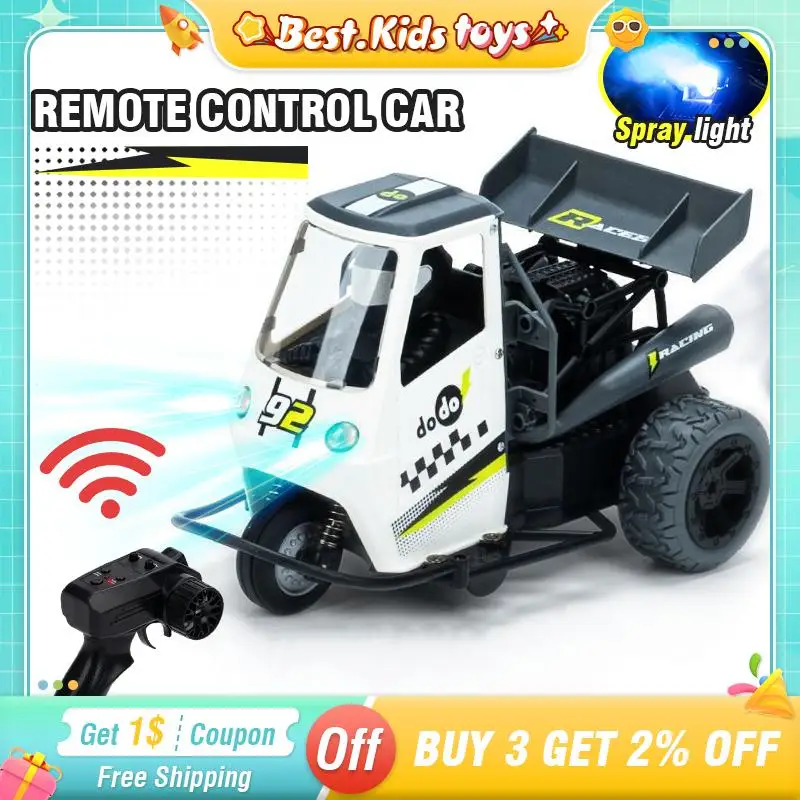 S810 1:16 RC Motorcycle Spray Three Wheels Car With Lights 2.4G Remote Control Electric High Speed Emulation Motorcycle Kids Toy
S810 1:16 RC Motorcycle Spray Three Wheels Car With Lights 2.4G Remote Control Electric High Speed Emulation Motorcycle Kids Toy