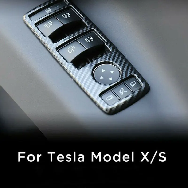 Рамка кнопки переключения стеклоподъемника автомобиля для Tesla Model X S 2014-2023, декоративная крышка, наклейка, защита, аксессуары для интерьера
Рамка кнопки переключения стеклоподъемника автомобиля для Tesla Model X S 2014-2023, декоративная крышка, наклейка, защита, аксессуары для интерьера