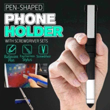 Pen-shaped Phone Holder with Screwdriver Sets Multi-functio Touch Screen Pen Phone Stand Dropshipping
Pen-shaped Phone Holder with Screwdriver Sets Multi-functio Touch Screen Pen Phone Stand Dropshipping