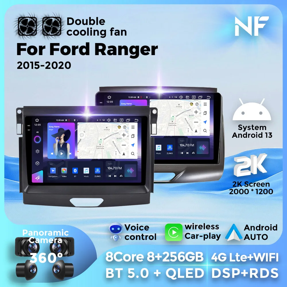 Автомагнитола Android мультимедийный видеоплеер для Ford Ranger 2015-2020 4G WIFI GPS навигация Carplay Авторадио QLED сенсорный экран
Автомагнитола Android мультимедийный видеоплеер для Ford Ranger 2015-2020 4G WIFI GPS навигация Carplay Авторадио QLED сенсорный экран