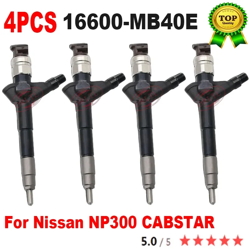 4PCS 16600-MB40E Diesel Engine Injector 16600MB40E Nozzle 16600 MB40E High Quality Injector For Nissan NP300 CABSTAR ORLTL
4PCS 16600-MB40E Diesel Engine Injector 16600MB40E Nozzle 16600 MB40E High Quality Injector For Nissan NP300 CABSTAR ORLTL