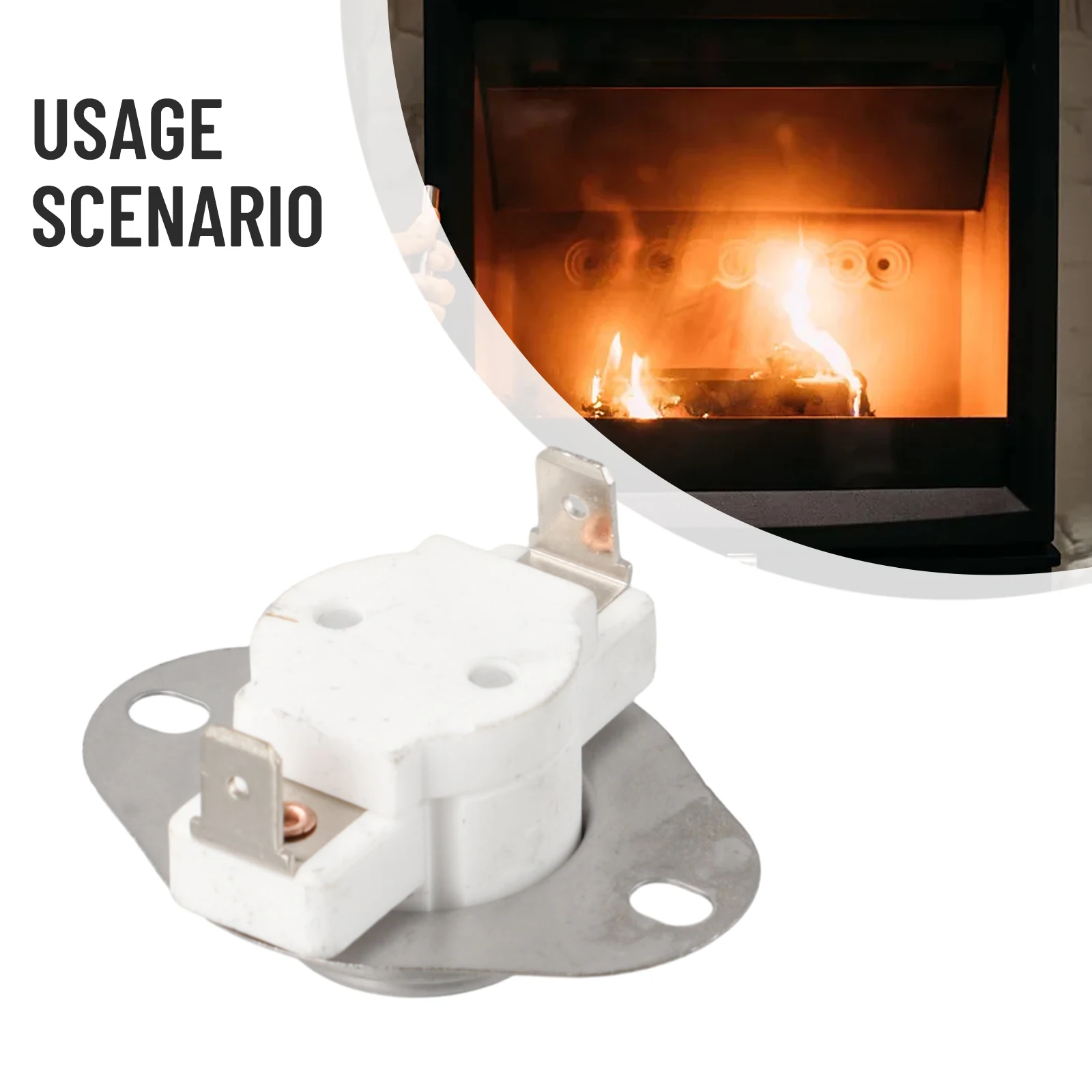 Sensor Switch For Vogelzang 80599 C-ERAMIC Exhaust Low Limit Sensor Switch Pellet Stove 250V 25A C-eramic Heating Switch
Sensor Switch For Vogelzang 80599 C-ERAMIC Exhaust Low Limit Sensor Switch Pellet Stove 250V 25A C-eramic Heating Switch