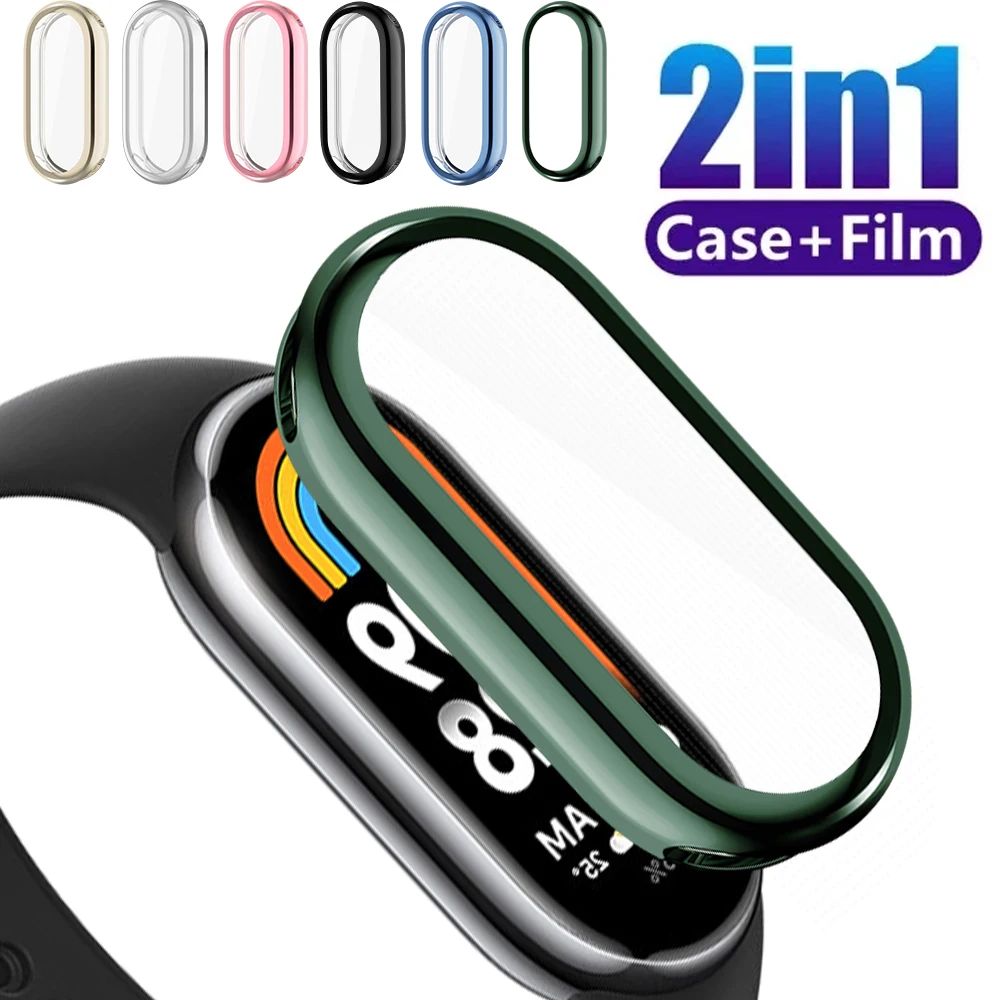 Защитный чехол для смарт-часов Xiaomi Mi Band 8, ударопрочный чехол-бампер с полным покрытием для Mi браслета 8, защитная пленка
Защитный чехол для смарт-часов Xiaomi Mi Band 8, ударопрочный чехол-бампер с полным покрытием для Mi браслета 8, защитная пленка