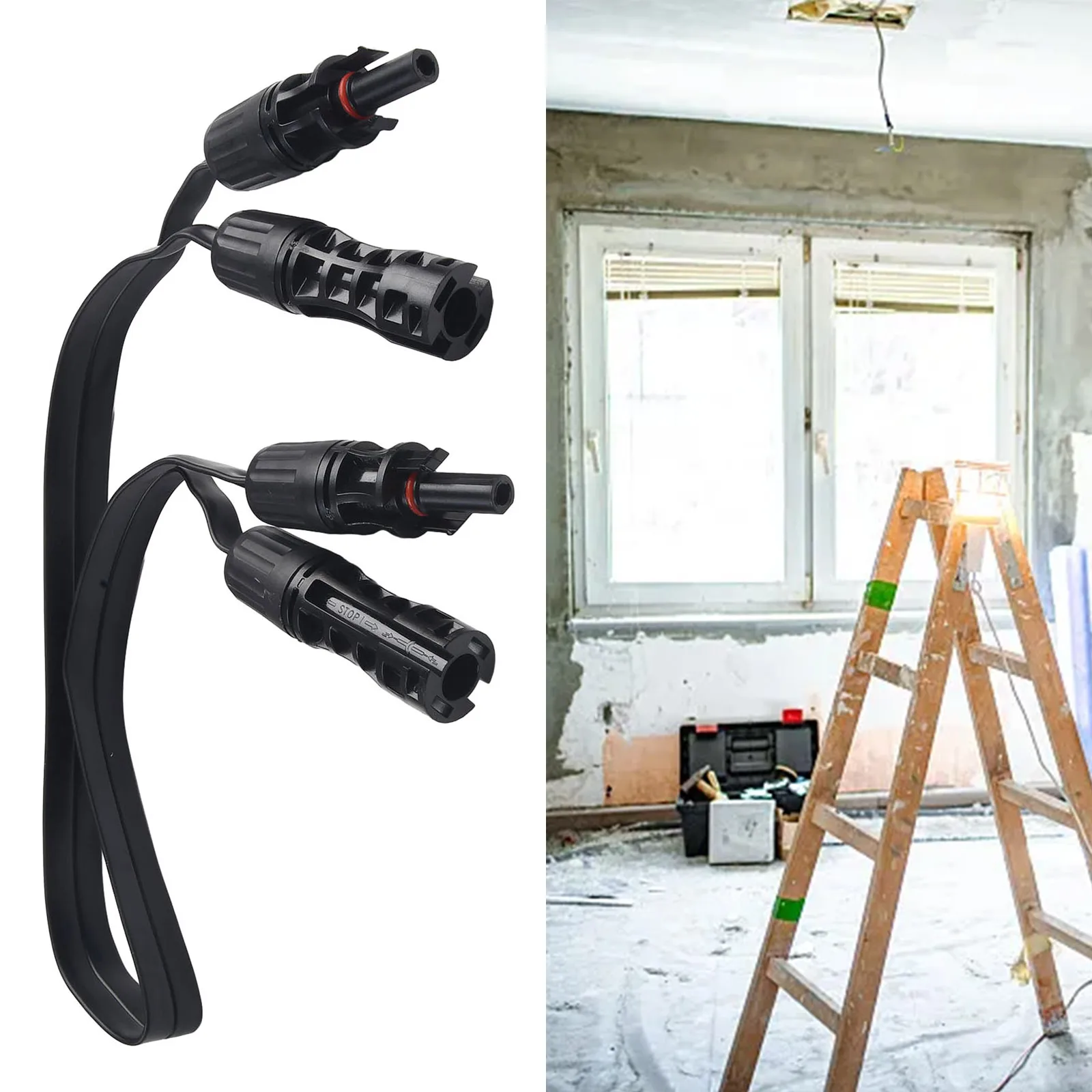 1Pair Super Flat Solar Flexible Cable Solar Panel Connector Adapter 0.5m 1KV Photovoltaic Extension Cable 50cm Connectors
1Pair Super Flat Solar Flexible Cable Solar Panel Connector Adapter 0.5m 1KV Photovoltaic Extension Cable 50cm Connectors