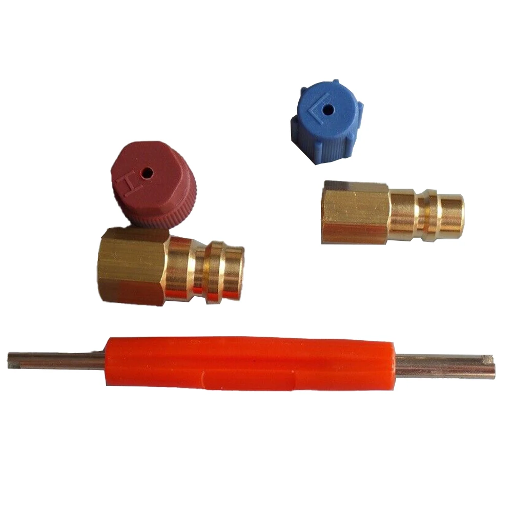 A/C Adaptor A/C Charging Port 1 Set Adapter Aircon Charging Port Convert Coupling Metal And Plastic Quick Disconnect
A/C Adaptor A/C Charging Port 1 Set Adapter Aircon Charging Port Convert Coupling Metal And Plastic Quick Disconnect