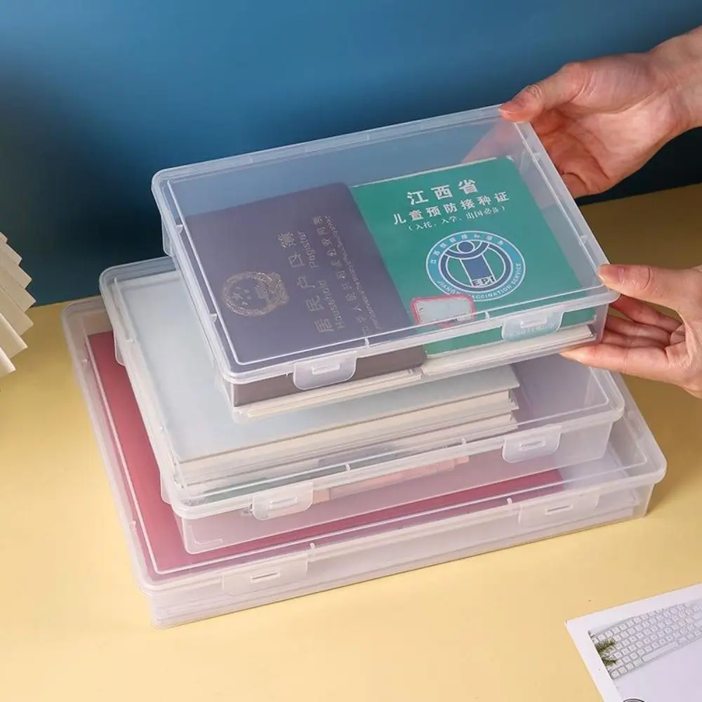 Data Sorting File Box Certificates Storage Case Desk Organizer Classification Folder Document Storage Box Dustproof Transparent
Data Sorting File Box Certificates Storage Case Desk Organizer Classification Folder Document Storage Box Dustproof Transparent