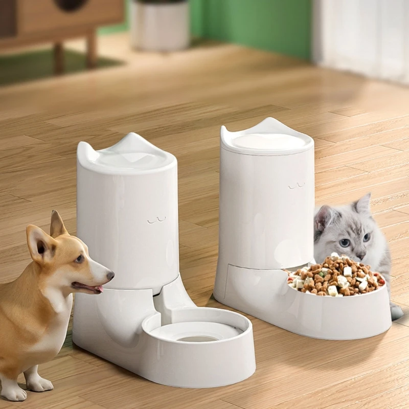 Pet Feeder Automatic Water Feeder for Small Pets Pet Accessories Cat Dog Feeding and Watering Apparatus Anti-side-turning
Pet Feeder Automatic Water Feeder for Small Pets Pet Accessories Cat Dog Feeding and Watering Apparatus Anti-side-turning