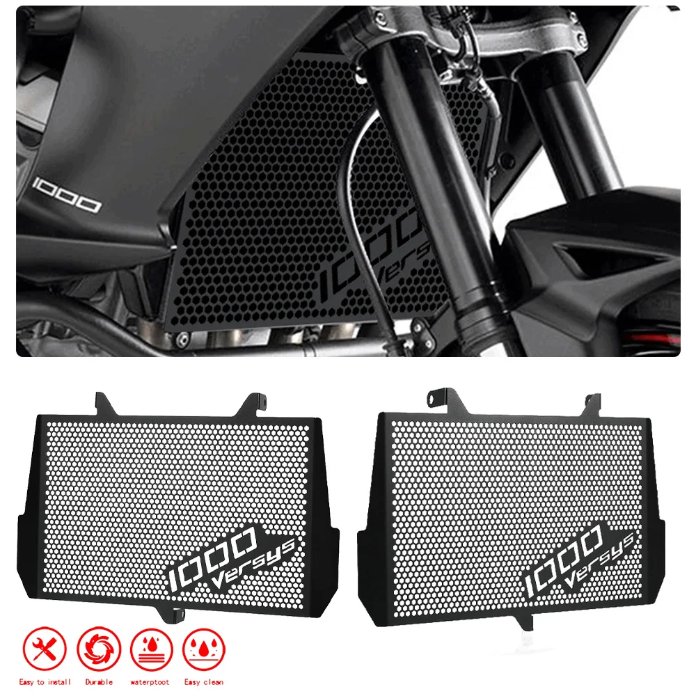 

Motorcycle FOR KAWASAKI VERSYS1000 KLZ1000 2013-2023 2022 Radiator Grille Grill Guard Protector Cover KLZ VERSYS 1000 SE LT 2024