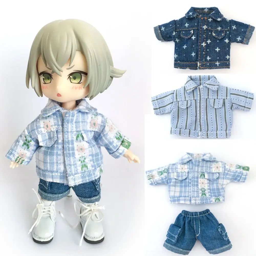 Cotton Doll Fashion Clothes Casual Clothes Accessories 3 Colors Denim Outfit Doll Long-sleeved Shirts
Cotton Doll Fashion Clothes Casual Clothes Accessories 3 Colors Denim Outfit Doll Long-sleeved Shirts