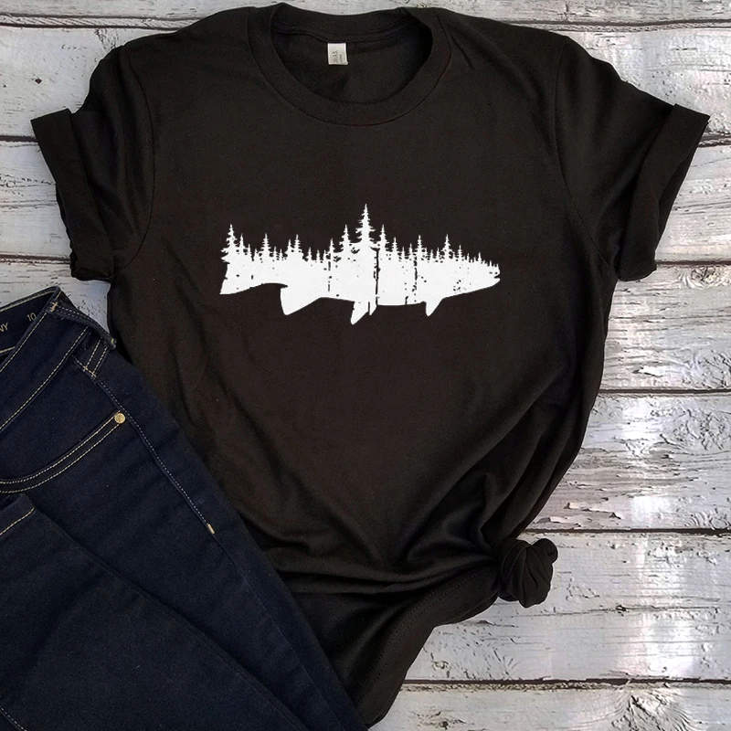 Fish and Forest Tshirt Mens Fish Shirt Gift for Him Tee Fisherman Tshirts Summer 2022 Father Day Oversized Clothing Gothic
Fish and Forest Tshirt Mens Fish Shirt Gift for Him Tee Fisherman Tshirts Summer 2022 Father Day Oversized Clothing Gothic