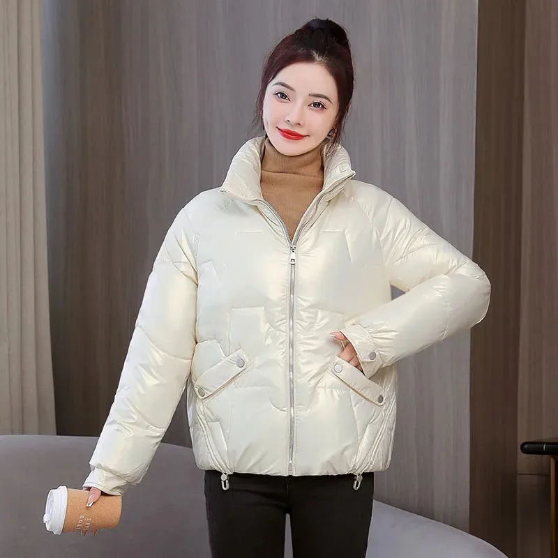 Women's Coat Winter Jacket Parkas Short Nice Pop Fashion Warm Down Cotton Jacket Parka Outwear Female Casual Basic Jacket
Women's Coat Winter Jacket Parkas Short Nice Pop Fashion Warm Down Cotton Jacket Parka Outwear Female Casual Basic Jacket