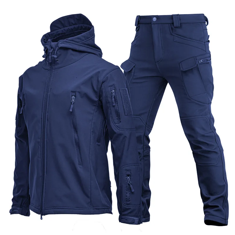 Men's Tactical Sets Winter Military Suit Soft Shell Windproof Waterproof Special Training Jackets Warm Fleece Cargo Army Uniform
Men's Tactical Sets Winter Military Suit Soft Shell Windproof Waterproof Special Training Jackets Warm Fleece Cargo Army Uniform