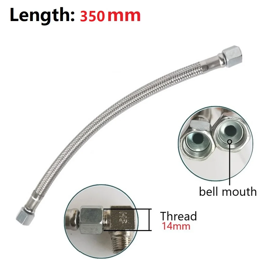 1pc 350mm Air Compressor Flexible Hose Air Pump Check Valve Connecting Pipe Oil-free Machine Stainless Steel Hose
1pc 350mm Air Compressor Flexible Hose Air Pump Check Valve Connecting Pipe Oil-free Machine Stainless Steel Hose