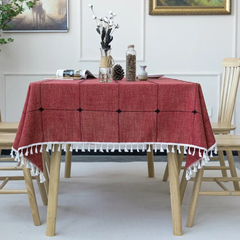 Tassel solid color long-striped Christmas table Cloth Hollow Jacquard tablecloth tea mat cotton linen green
Tassel solid color long-striped Christmas table Cloth Hollow Jacquard tablecloth tea mat cotton linen green