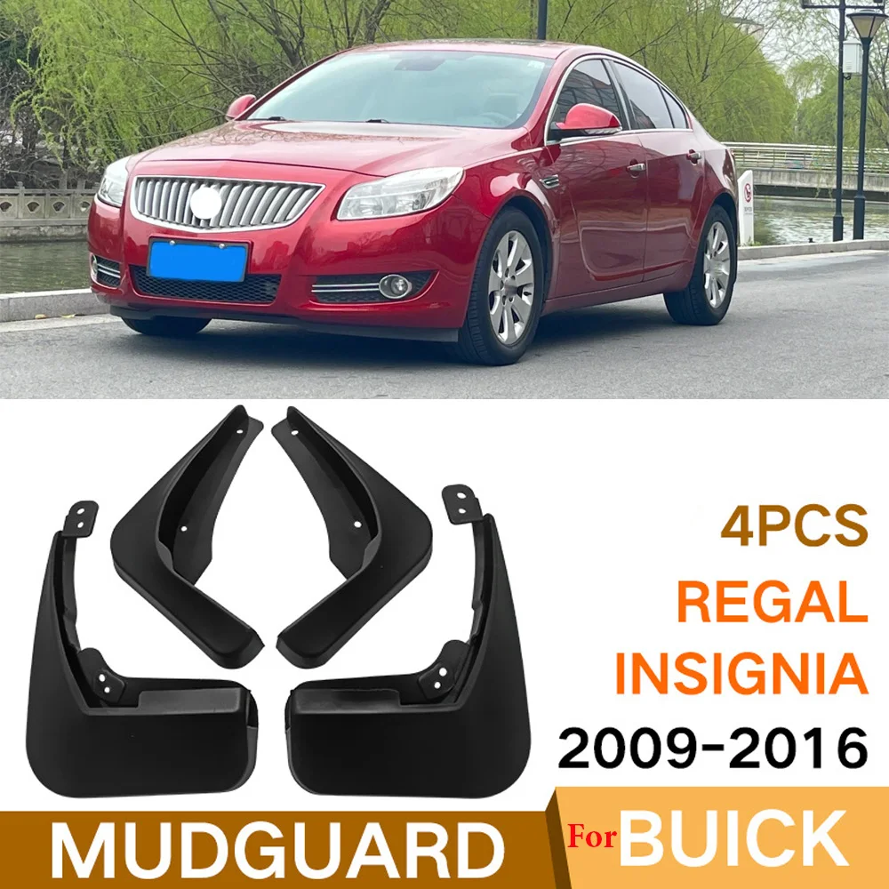 

New upgrade For Buick Regal Insignia 2009-2016 Car Mudguard Front Rear Fender Accessories 2015 2014 2013 2012 2011 2010
