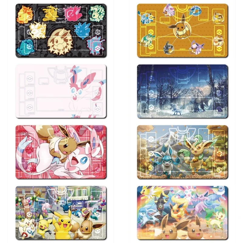Pokemon Sylveon Glaceon Self Made Anime Game Characters Gifts Toys Classic Series Cards Pad Rubber Collection Card Dueling Mat
Pokemon Sylveon Glaceon Self Made Anime Game Characters Gifts Toys Classic Series Cards Pad Rubber Collection Card Dueling Mat