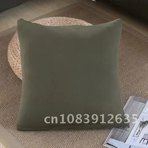 Cushion Cover 2pcs in Solid Color Matching Pattern with Sofa Cover 45*45cm Throw Pillow Cases for Car Hotel Home Decoration
Cushion Cover 2pcs in Solid Color Matching Pattern with Sofa Cover 45*45cm Throw Pillow Cases for Car Hotel Home Decoration