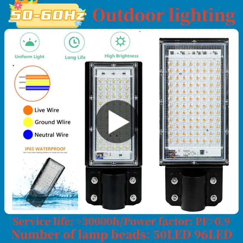 

50W LED Flood Light Lamp AC 180-240V Outdoor Floodlight IP65 Waterproof Reflector Led Spotlight Garden Lighting