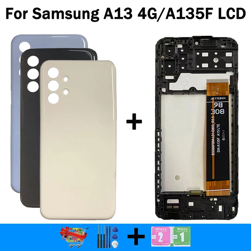 

6.5“New A13 LTE LCD For Samsung A13 4G LCD Display Touch Screen Digitizer For samsung A13 A135 A135F A135U A135U1 LCD